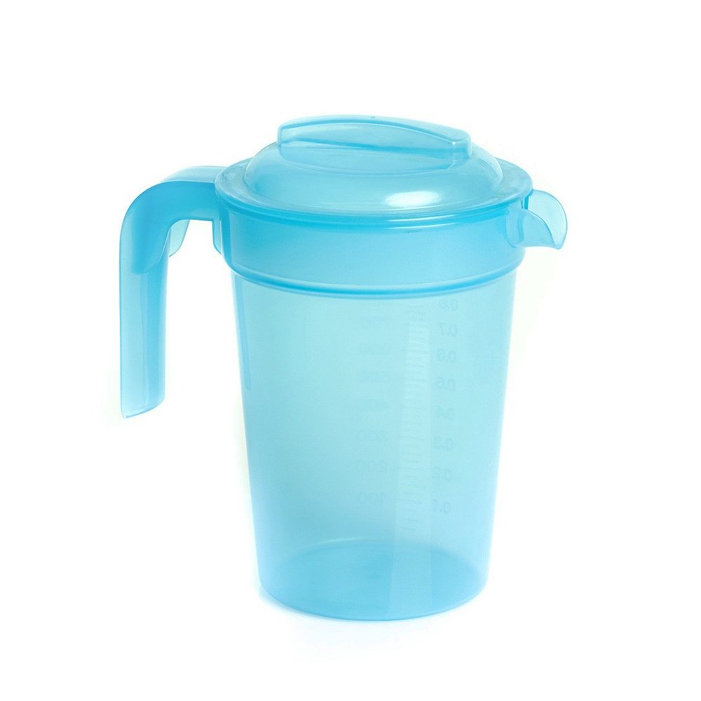 KH Healthcare Traditional Graduated Jug 1Lt Blue - TEM IMPORTS™