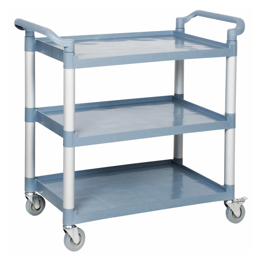 KH Large 3 Tier Utility Trolley - Grey - TEM IMPORTS™