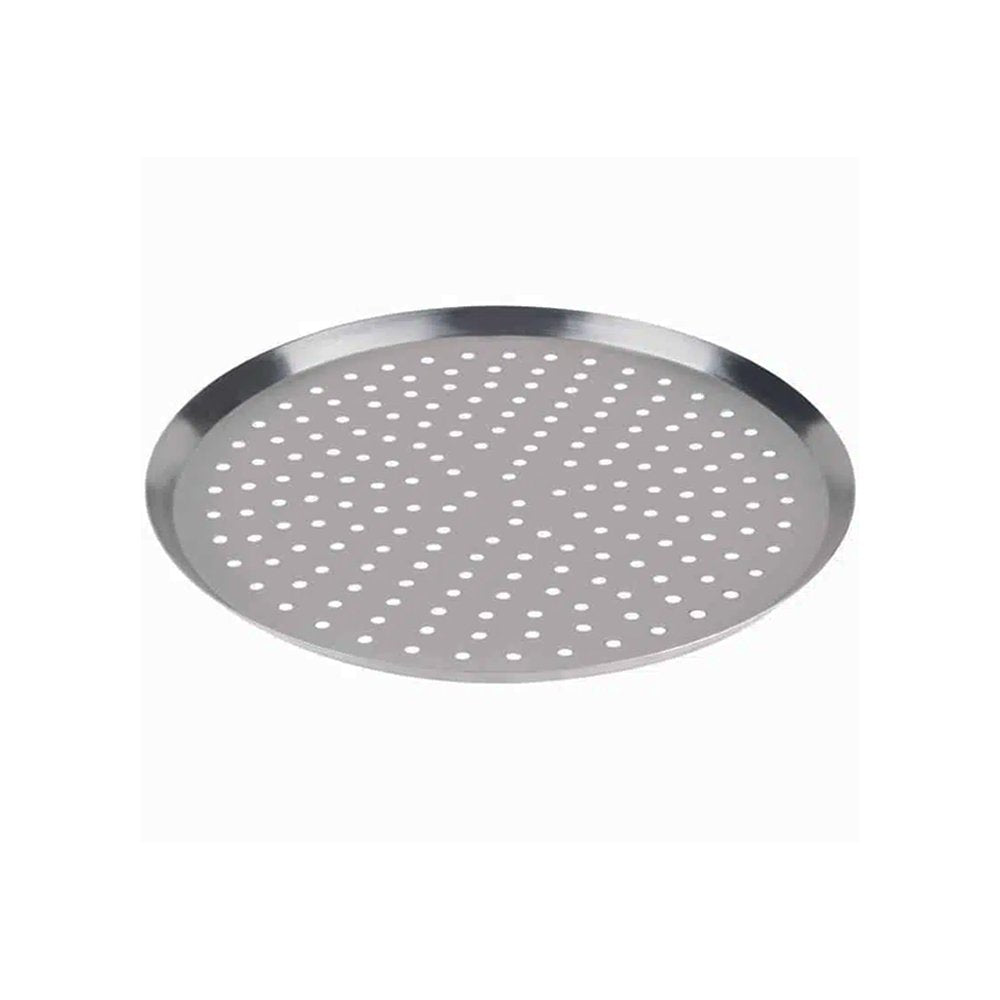 KH Pizza Tray Aluminium Perforated Made In Australia - 320mm - TEM IMPORTS™