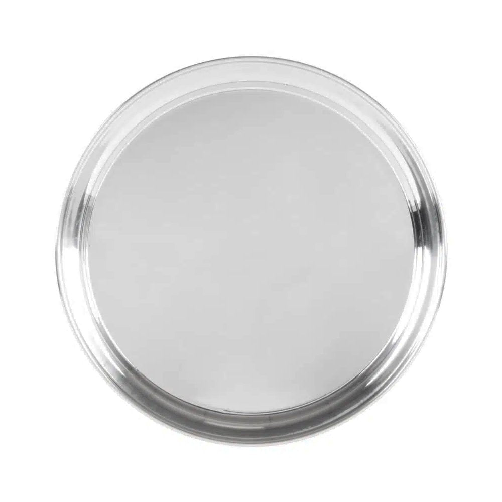 KH Round Platter Stainless Steel Tray - 250mm - TEM IMPORTS™