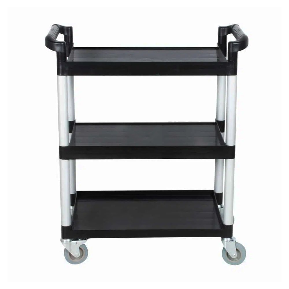 KH Small 3 Tier Utility Trolley - Black - TEM IMPORTS™