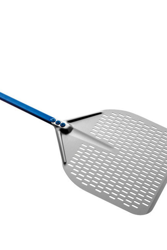 KH Square Pizza Peel Perforated W/ Metal Handle - 36cm Head - TEM IMPORTS™