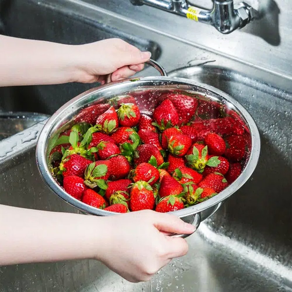 KH Stainless Steel Colander 4.5lt - TEM IMPORTS™