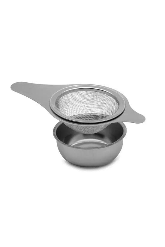 KH Tea Strainer Drip Bowl 18/8 Stainless Steel Large - TEM IMPORTS™