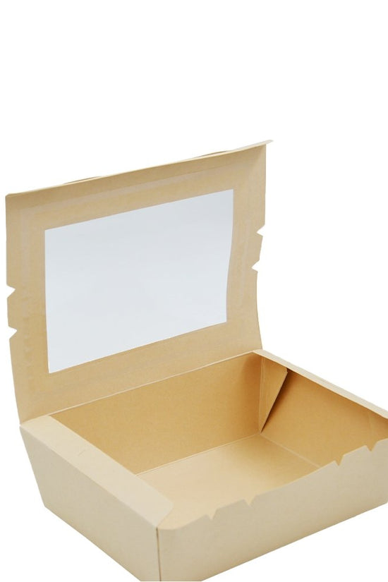 Large Bamboo Lunch Box With PLA Window - TEM IMPORTS™