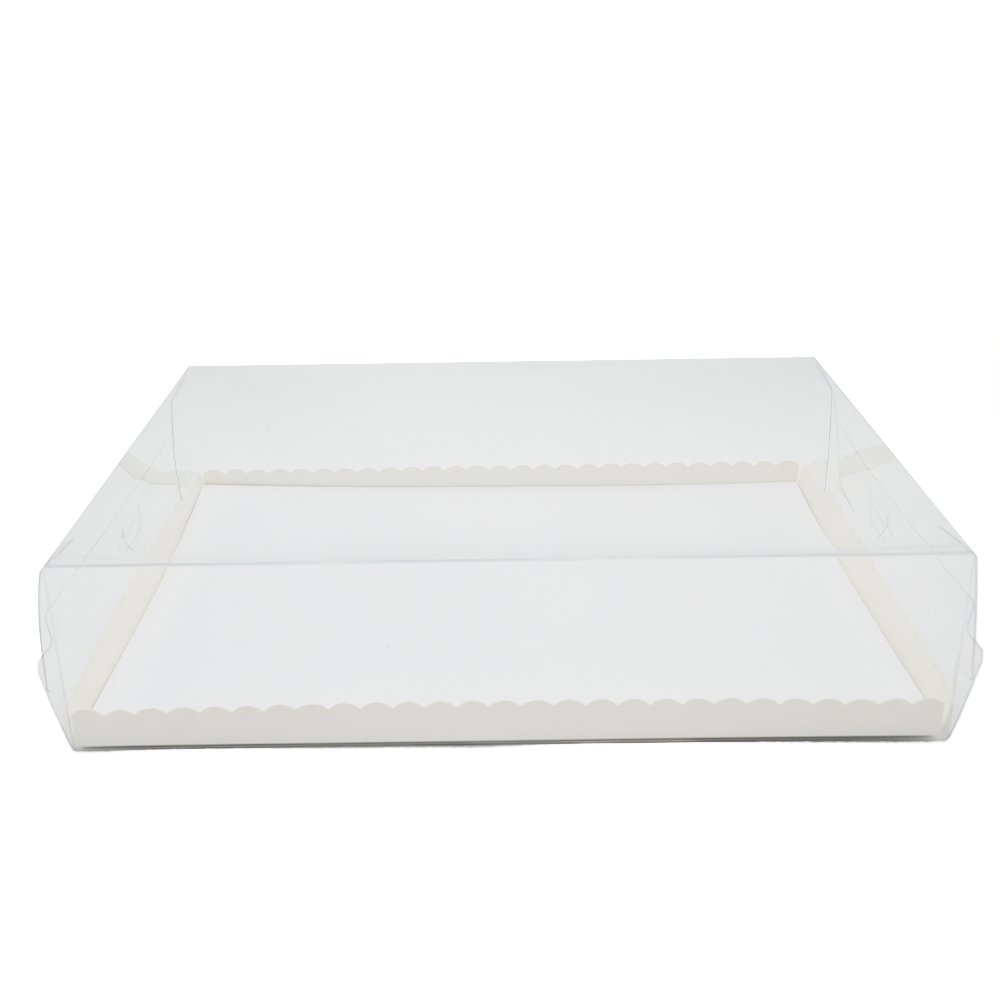 Large Rectangular Clear Cake Box - TEM IMPORTS™