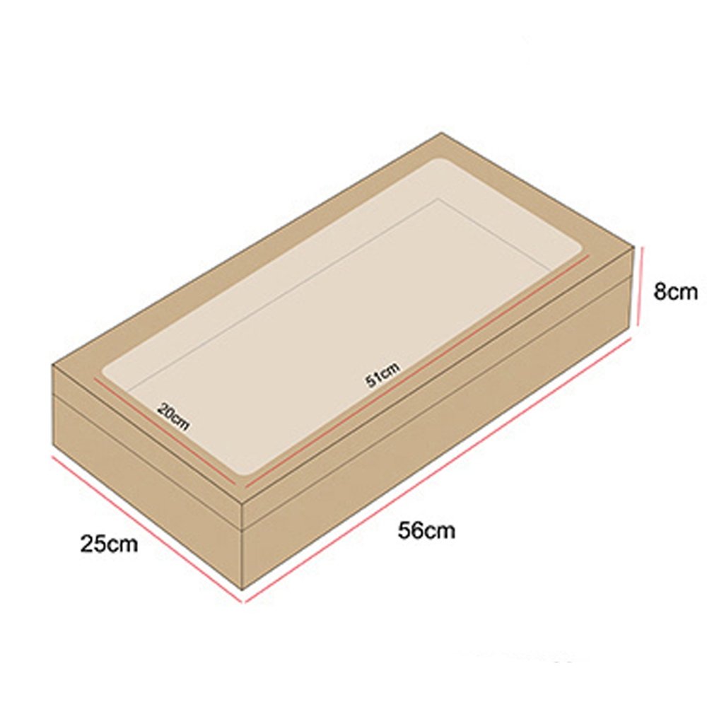 Large Rectangular Kraft Grazing Box - Tray *H80 - TEM IMPORTS™