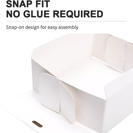 Large Sleek Paper Box With Ribbon - TEM IMPORTS™