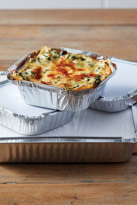Lid To Suit Small Deep Foil Rectangular Tray - TEM IMPORTS™
