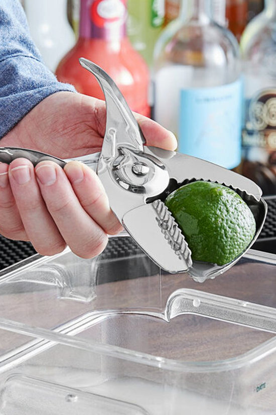 Lime Squeezer Strainer Stainless Steel with lime