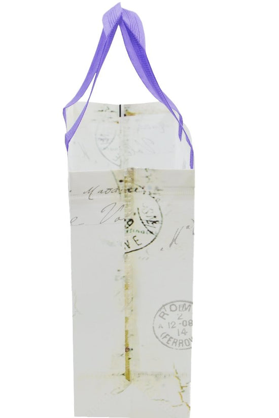 Medium Lavender Bunch Coated Non Woven Bags - Pk10 - TEM IMPORTS™
