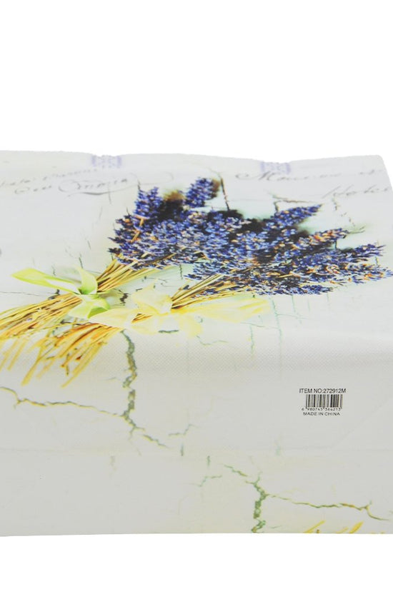 Medium Lavender Bunch Coated Non Woven Bags - Pk10 - TEM IMPORTS™