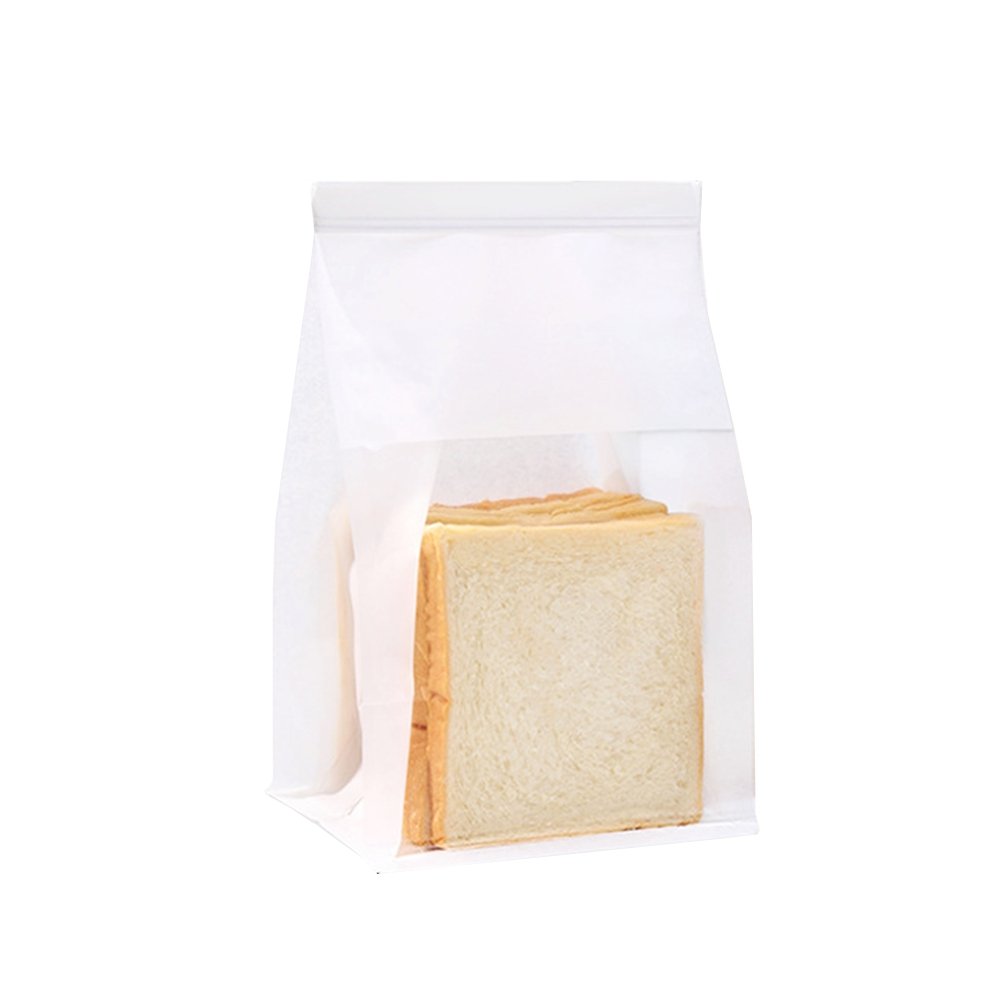 Lesi - Customized food grade bread bags CPP BOPP LDPE toast bread bag  wholesale micro perforated wicket
