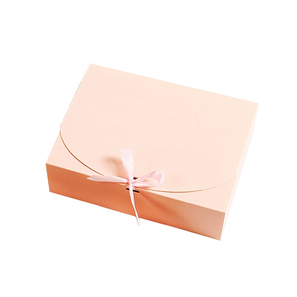 Medium Sleek Paper Box With Ribbon - TEM IMPORTS™