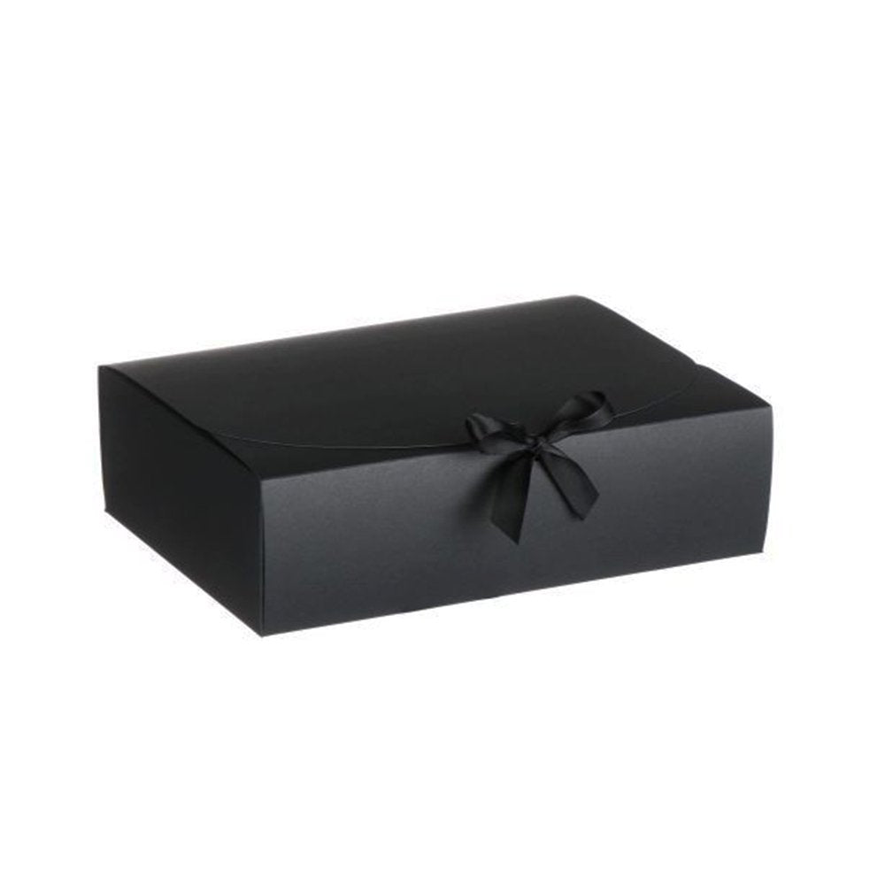 Medium Sleek Paper Box With Ribbon - TEM IMPORTS™