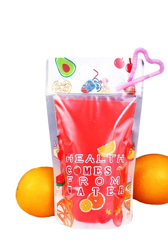 23x13 Printed Mixed Fruits Reusable Ziplock Bag