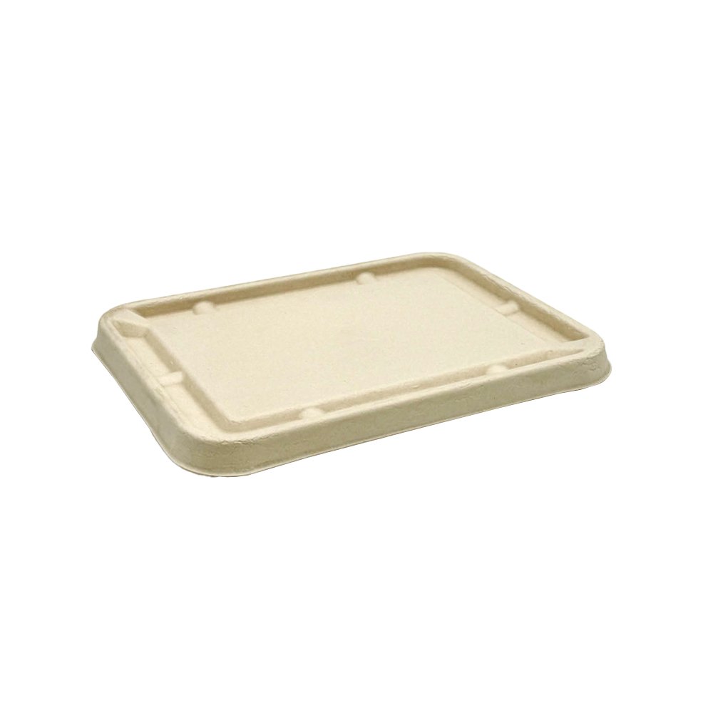 Natural Sugarcane Lid To Suit 1200mL/1600mL Tray - TEM IMPORTS™