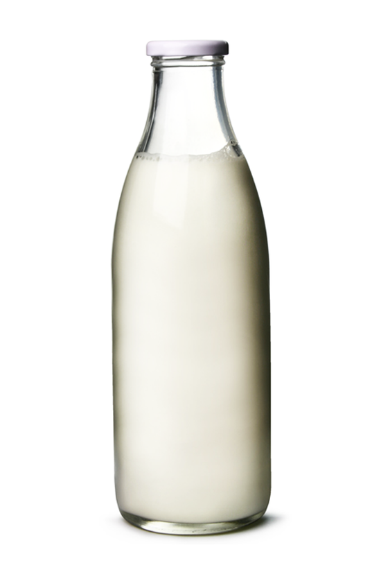 1000mL Vintage Milk Glass Bottle With Metal Cap - TEM IMPORTS™