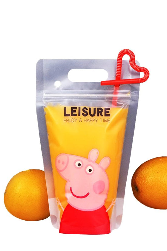 23x13 Printed Peppa Pig Reusable Ziplock Bag