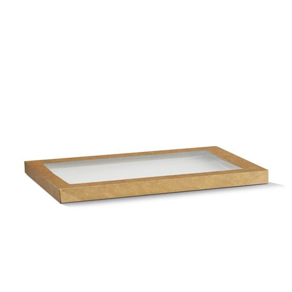 PET Window Lid For Large Rectangular Grazing Box-Tray *H80 - TEM IMPORTS™