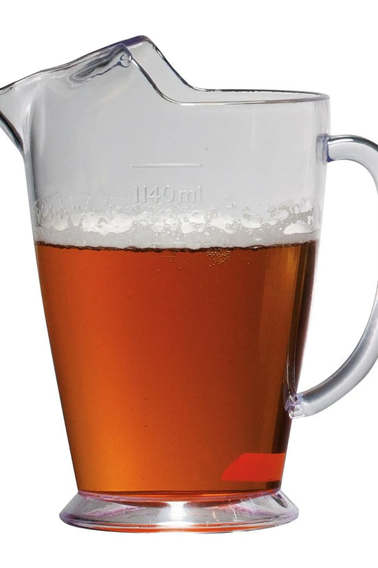 PGC® Classic Plastic Beer Jug 1140mL (SAN) - TEM IMPORTS™