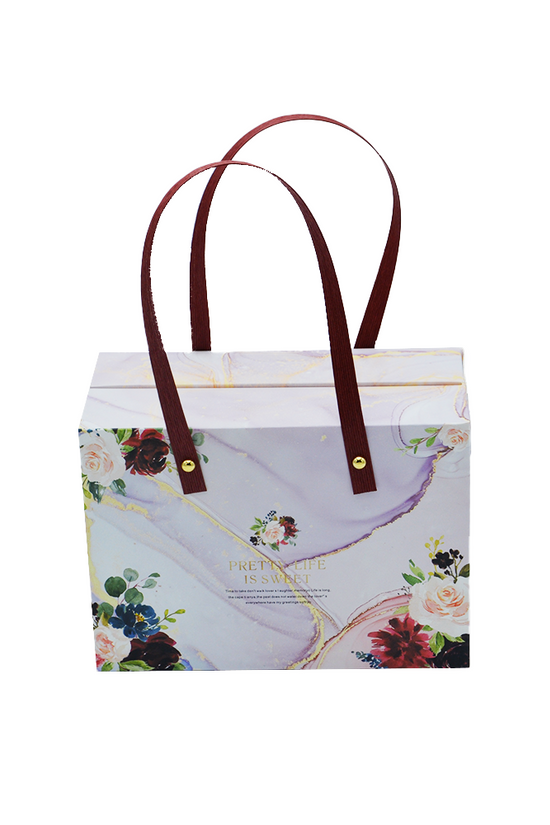 Printed Paper Gift Box - Pretty Life