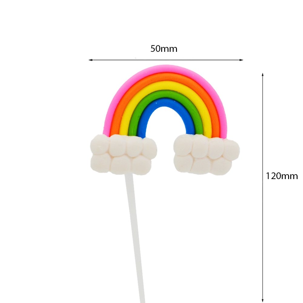 Rainbow & Star Cake Topper Shape #2 - TEM IMPORTS™