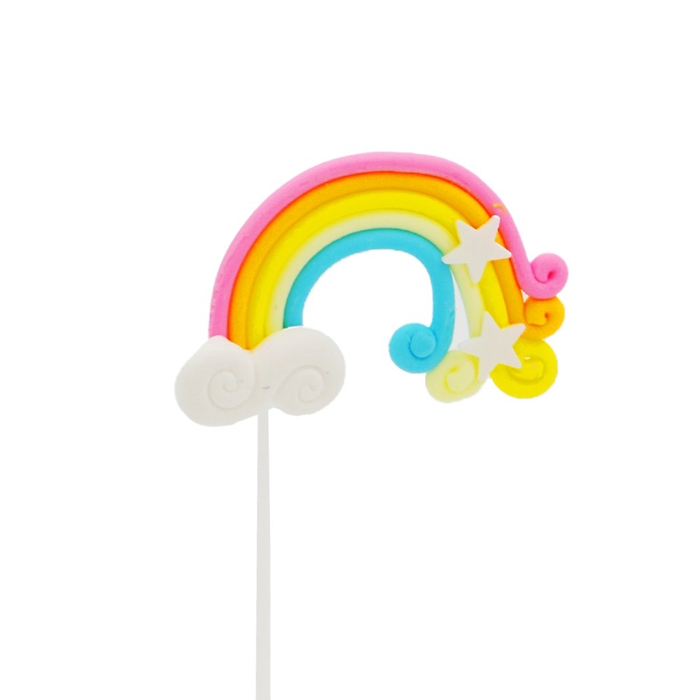 Rainbow & Star Cake Topper Shape #4 - TEM IMPORTS™