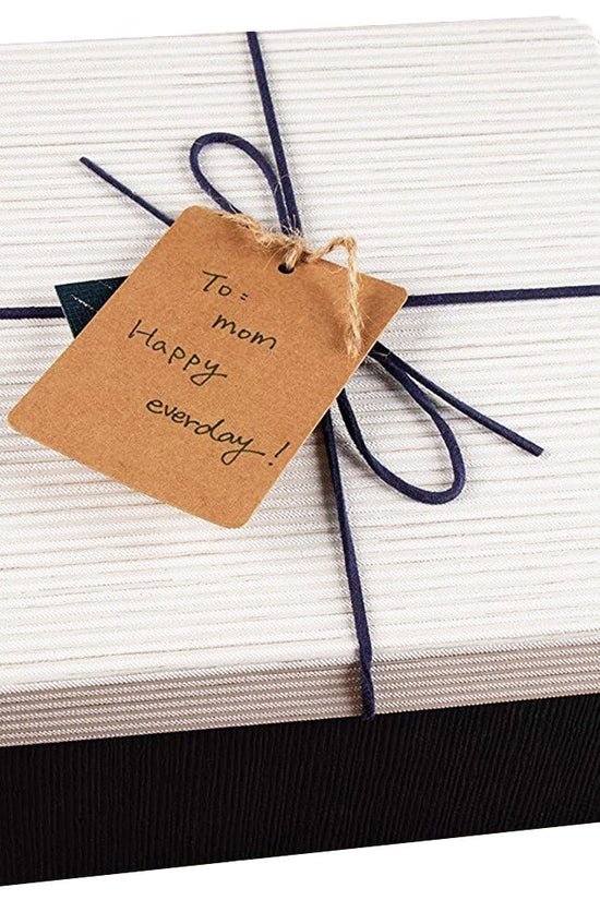 Rectangle Shape - 90x55 - 100pk - Kraft - TEM IMPORTS™
