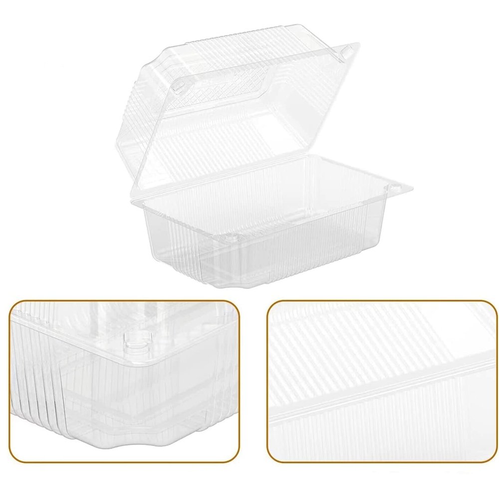 Dessert Mooncake Packaging Box (50sets/pkt) 50g 80g 100g Moon Cake Plastic  Tray With Cover Moon