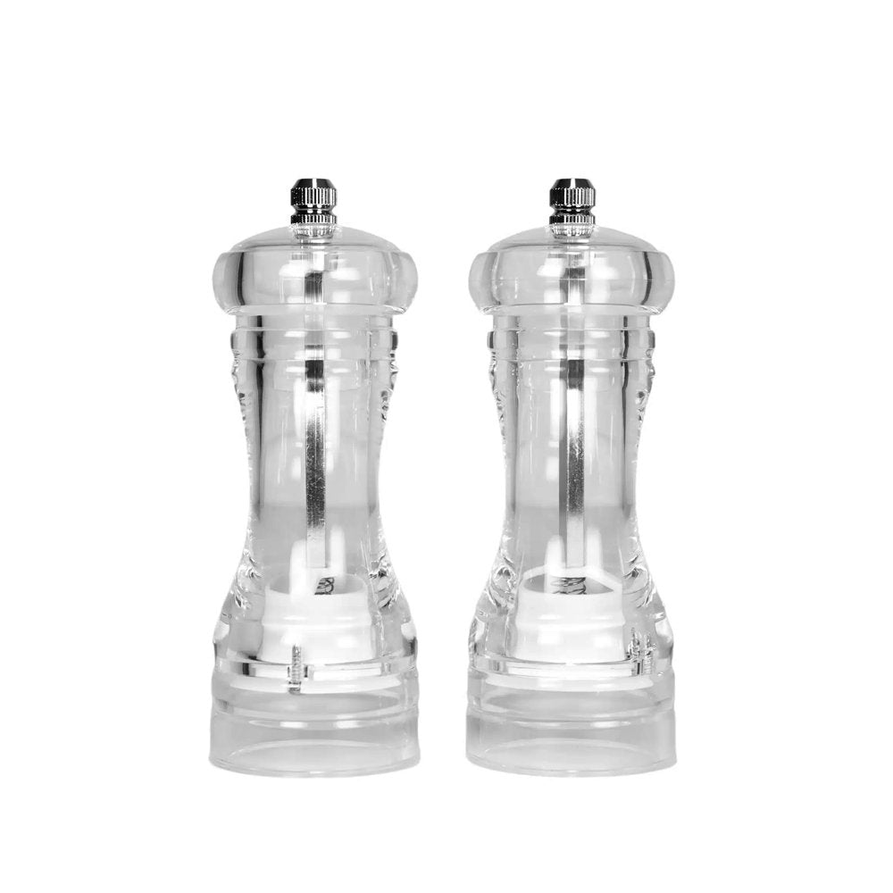 Salt & Pepper Acrylic Grinder Shaker (Pair) - TEM IMPORTS™