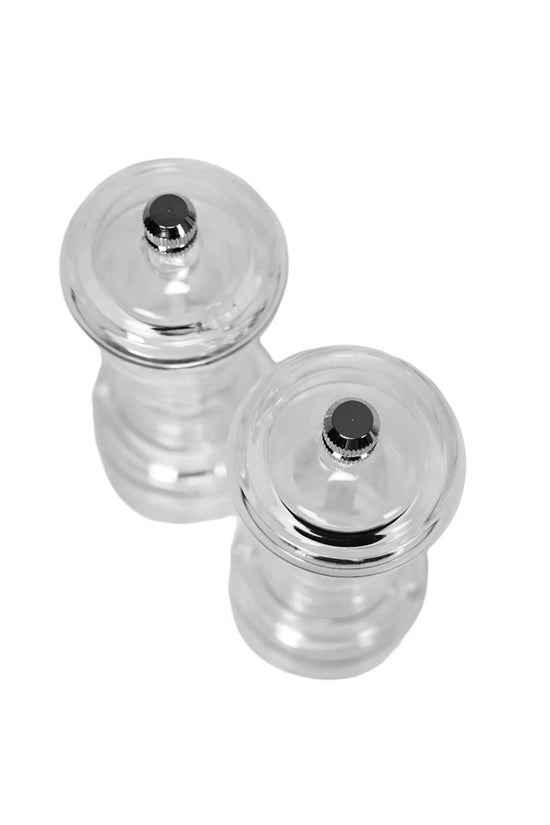 Salt & Pepper Acrylic Grinder Shaker (Pair) - TEM IMPORTS™