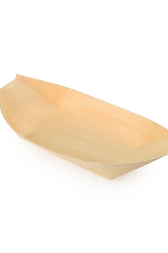 Serving Pine Boat Large 
