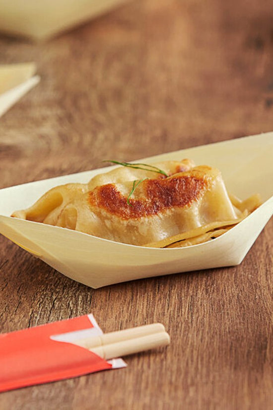 Serving Pine Boat Small - Pk50 - TEM IMPORTS™