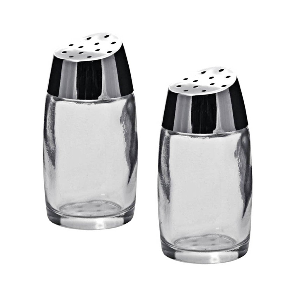 Sloped Top Salt Pepper Shaker Glass - TEM IMPORTS™