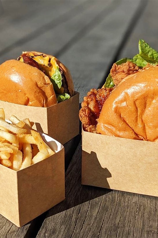 Small Cardboard Burger Holder - TEM IMPORTS™