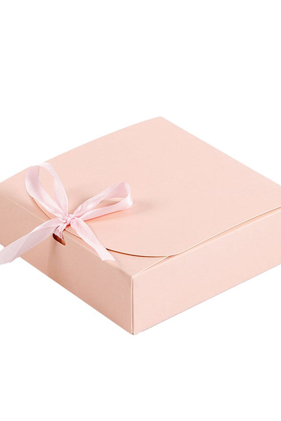 Small Sleek Paper Box With Ribbon - TEM IMPORTS™