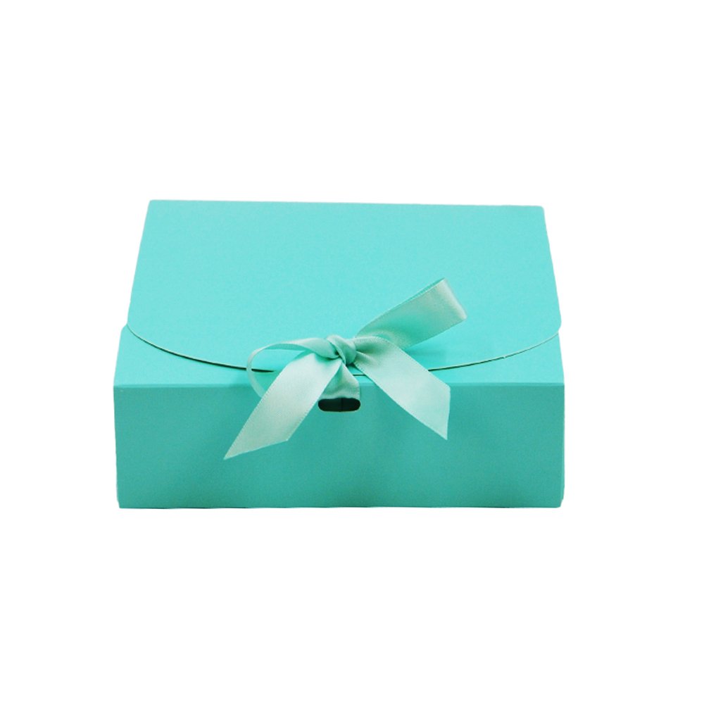 Small Sleek Paper Box With Ribbon - TEM IMPORTS™