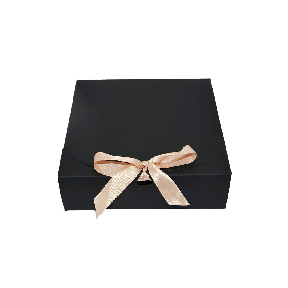 Small Sleek Paper Box With Ribbon - TEM IMPORTS™