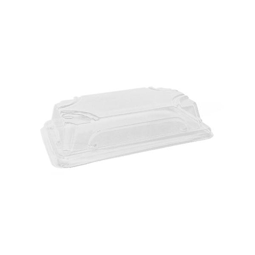 Clear PET Lid Suit Small Natural Sugarcane Sushi Tray