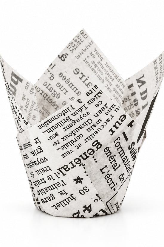 Small Tulip Muffin Wrap: Prints - Pack 200 - TEM IMPORTS™