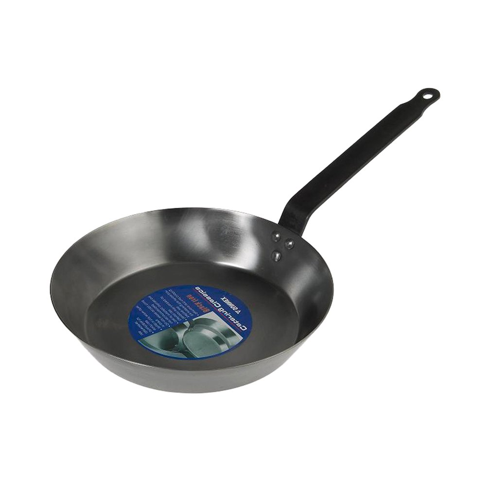 Sunnex Heavy Duty Black Iron Fryingpan - 25cm - TEM IMPORTS™