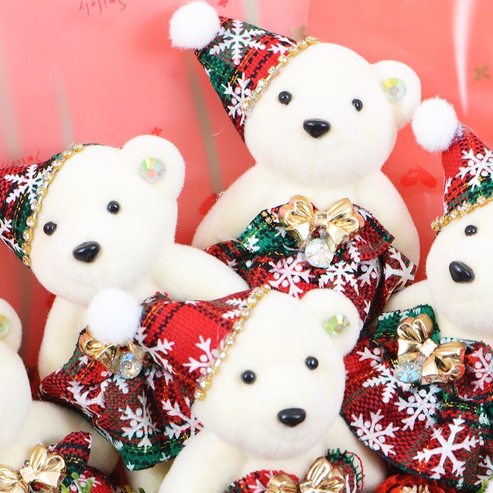 Teddy Bear Bouquet - Warm Winter Christmas - TEM IMPORTS™