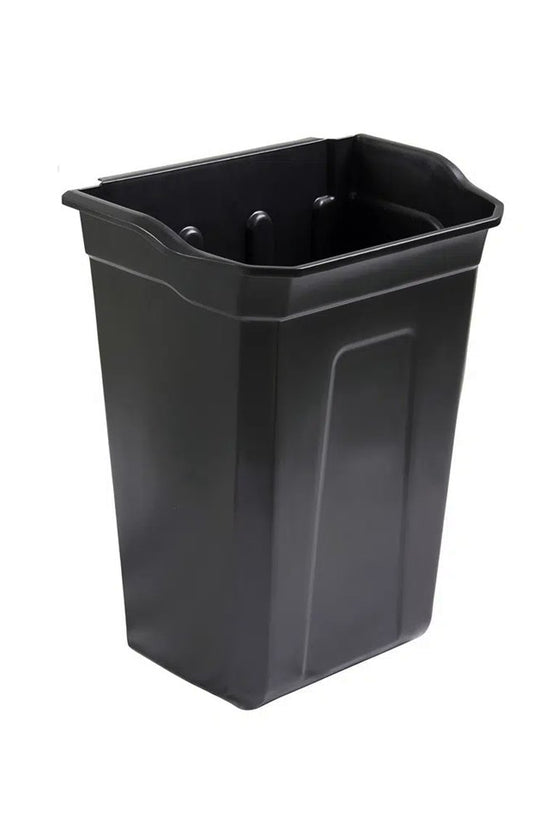 TRUST® Commercial Refuse Bin - Black - TEM IMPORTS™