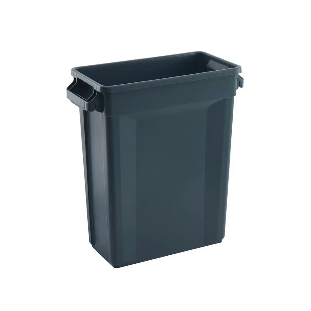 Trust® Commercial Slim Bin - 60lt Grey - TEM IMPORTS™