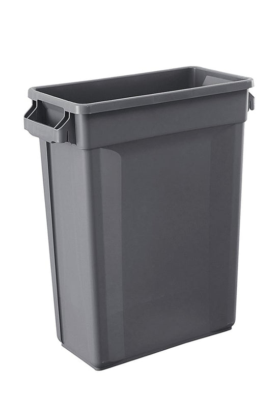 Trust® Commercial Slim Bin - 87lt Light Grey - TEM IMPORTS™