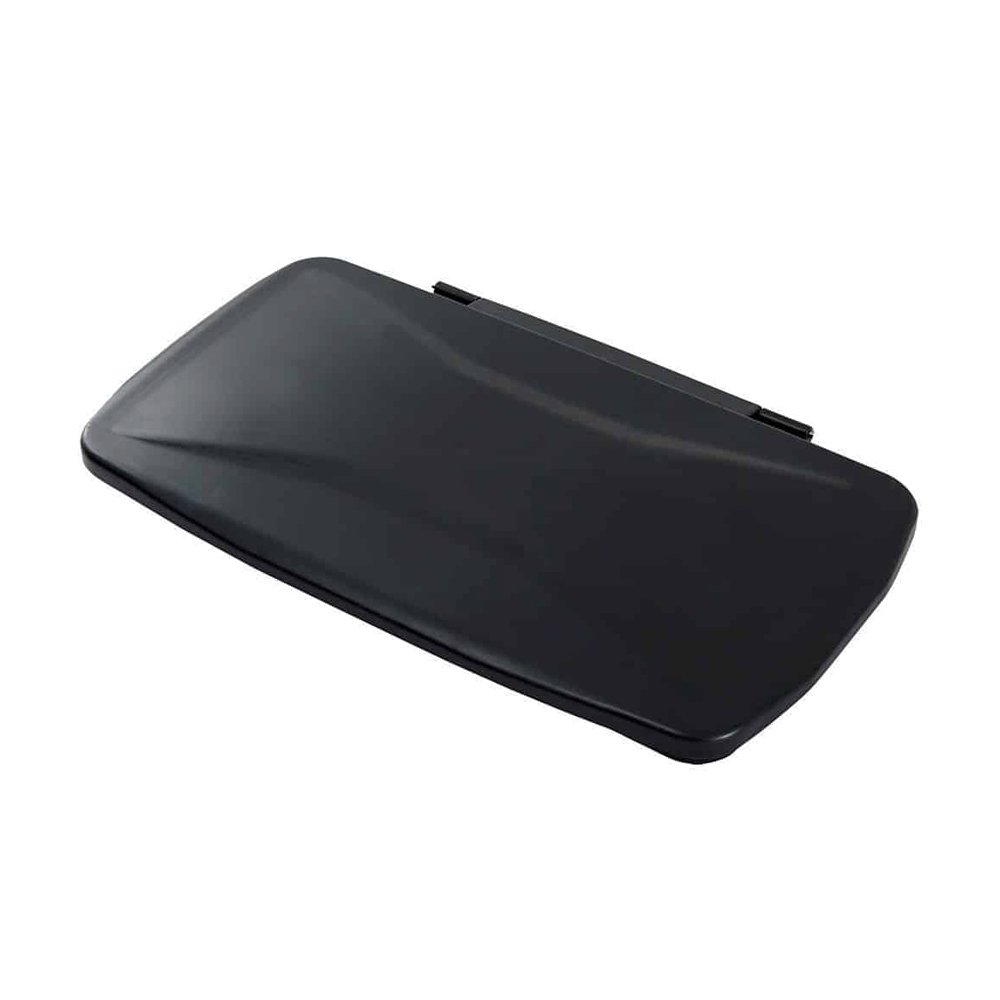 Trust® Commercial Slim Bin Lid Hinged Black - TEM IMPORTS™