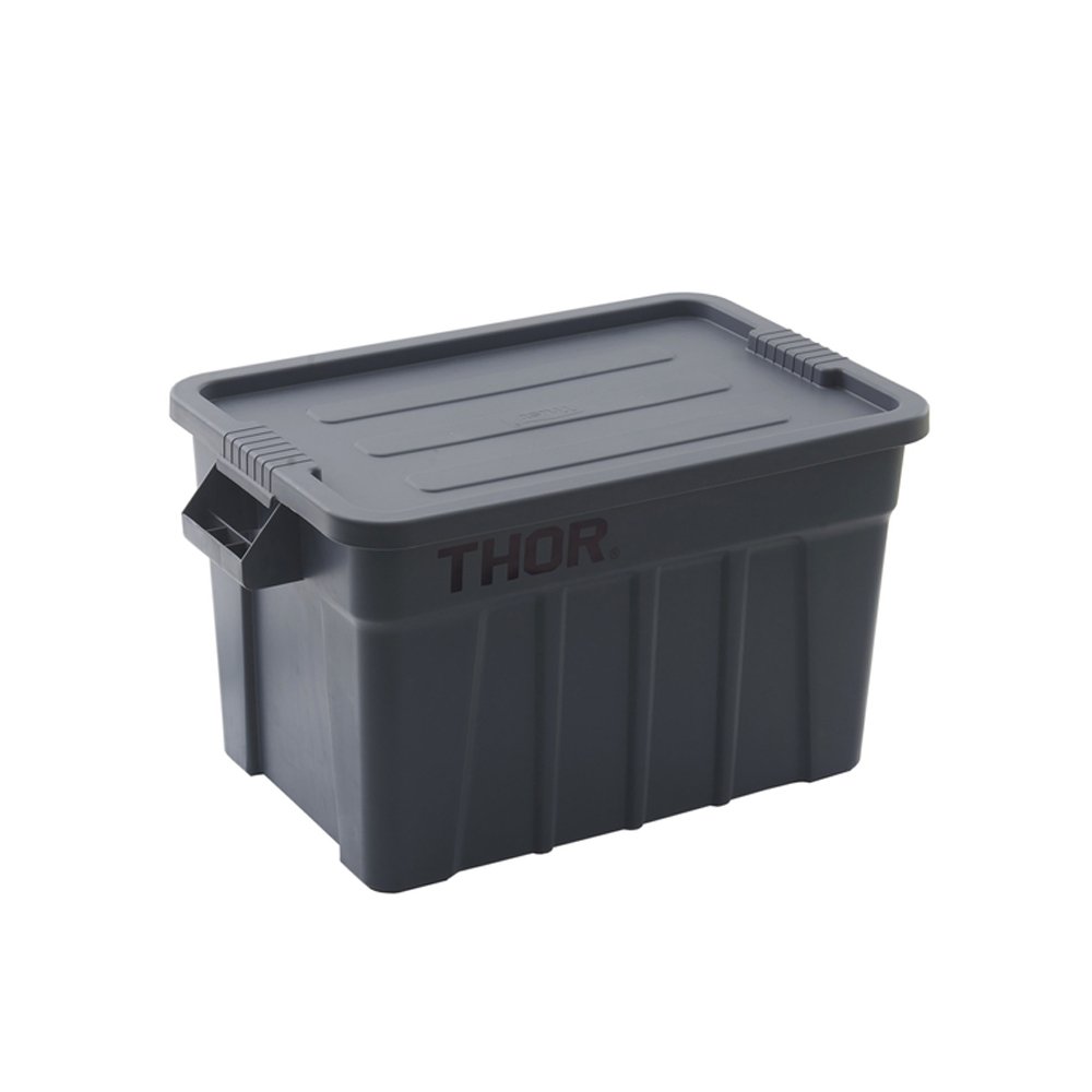 TRUST® Commercial Stackable Food Grade Tote Box Grey - 75Lt - TEM IMPORTS™