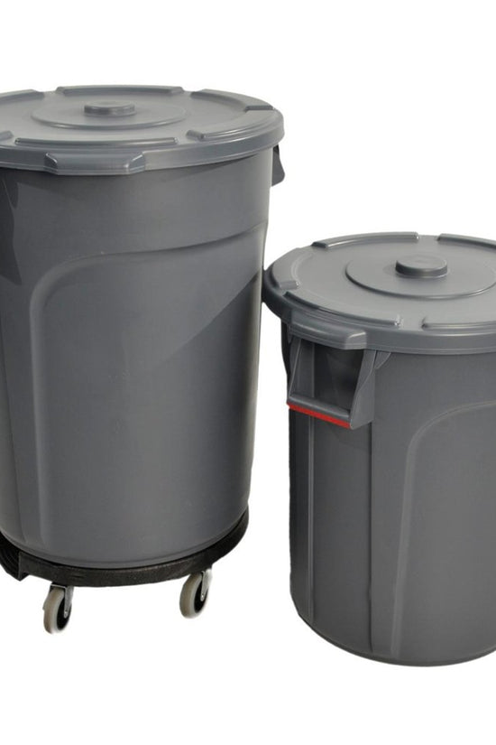 TRUST® Commercial Thor Round Bin Dolly - Single - TEM IMPORTS™