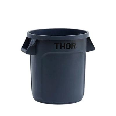 75L Trust® Thor Round Commercial Waste Bin – Grey